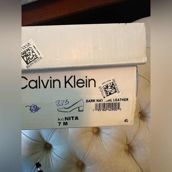 TWO PAIRS:  Calvin Klein leather pumps duet bundle! - Picture 6 of 9